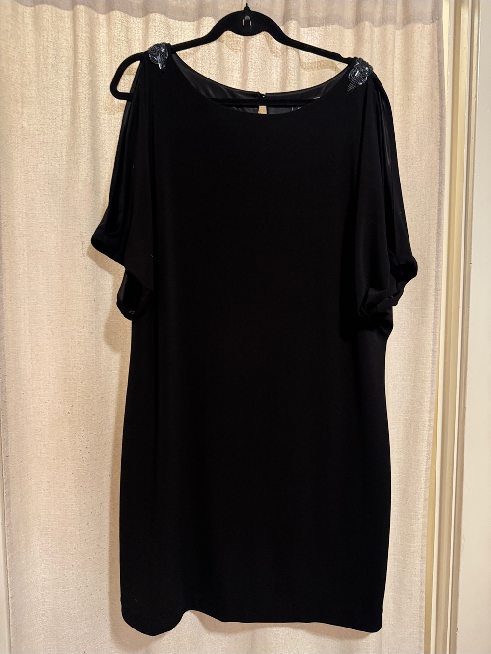 dressbarn Black Collection Lined Dress